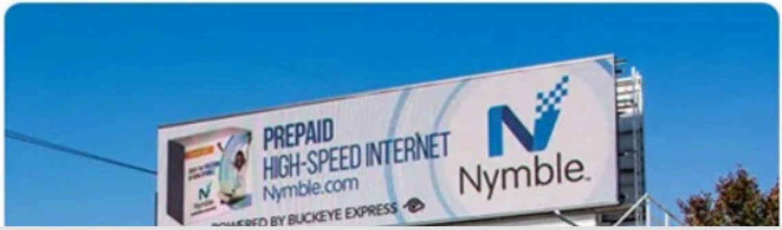 Custom-size outdoor LED billboard installation